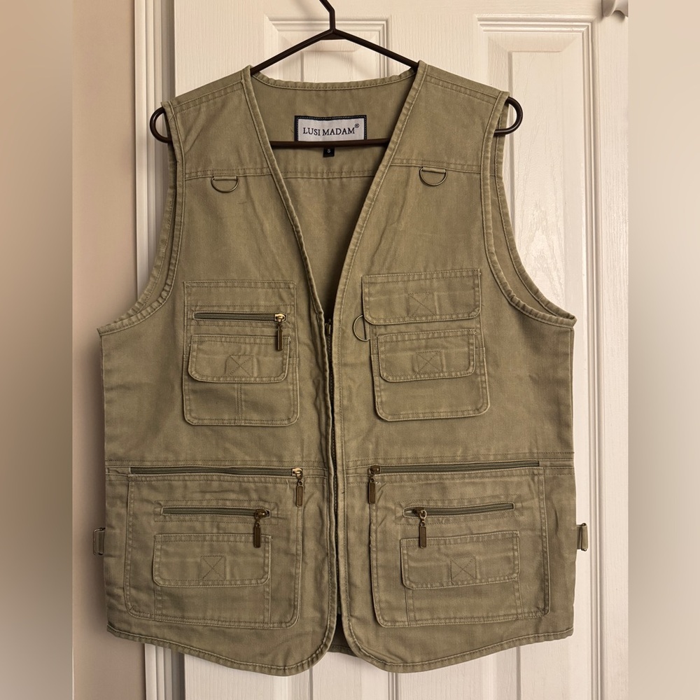 Men’s Multi Pocket Utility Vest